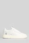 Date Court 2.0 Basic Sneakers In White Leather In White