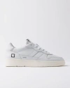 Date Court 2.0 Leather Sneakers In White