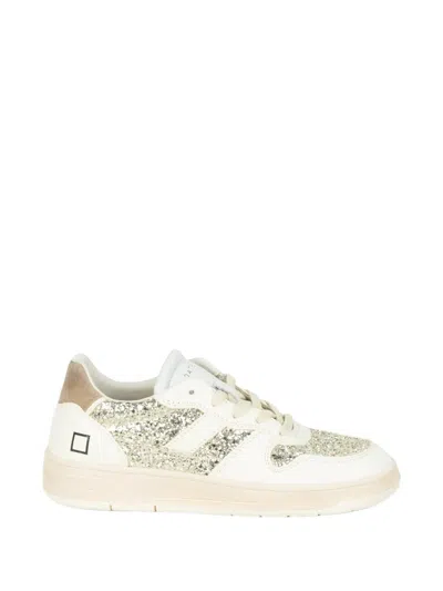 Date Court 2.0 Glitter Sneakers In Neutral