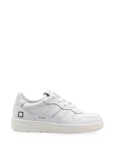 Date Court 2.0 Leather Sneakers In Animal Print