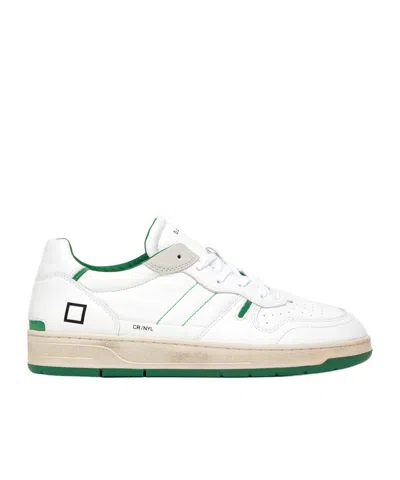 Date Court 2.0 Leather Sneakers In White