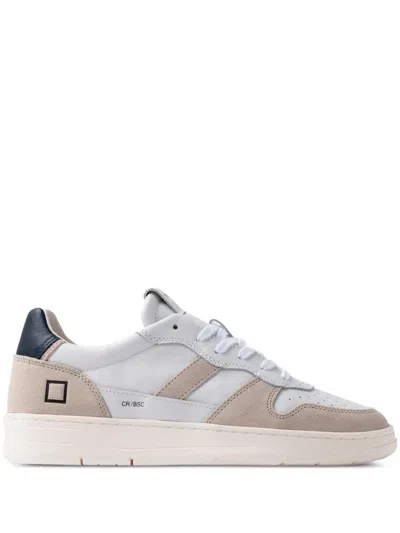 DATE COURT 2.0 LEATHER SUEDE PANEL SNEAKERS