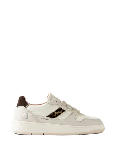 Date Court 2.0 Leopard-print Panelled Sneakers In Multi