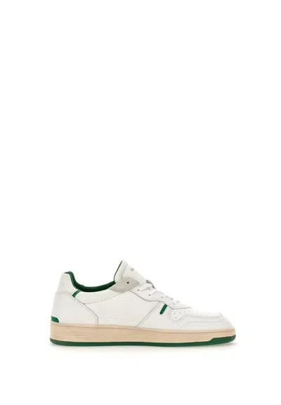 Date Court 2.0 Sneakers In White-green