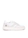 Date Court 2.0 Leather-panelled Sneakers In White