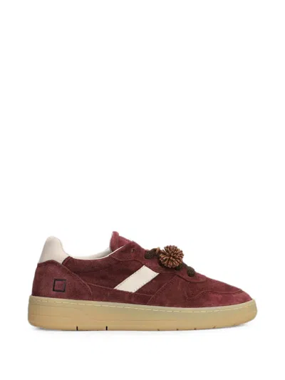 Date Court 2.0 Suede Sneakers In Red