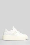 Date D.a.t.e. Court Platform Vint Sneakers In White