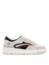 Date Low-top Sneakers In Logic Fondo Crust Leather And Suede In Multi