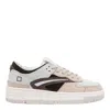 Date Torneo Pop Suede-leather Panel Sneakers In Neutral