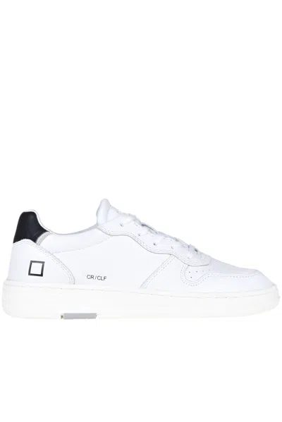 Date Court Sneakers In White