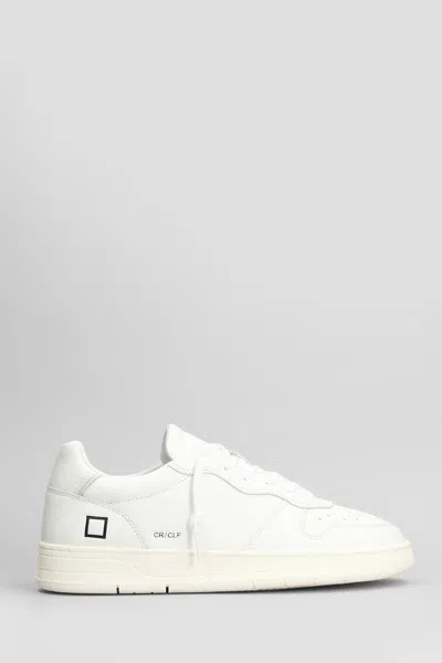 Date D.a.t.e. Court Sneakers In White