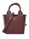 Date Cubo Tote Bag In Red