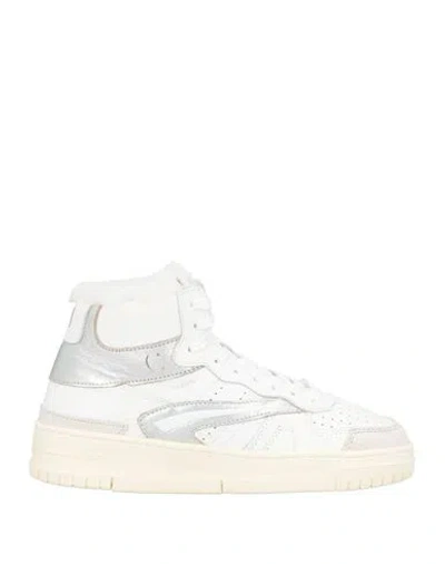 Date D. A.t. E. Man Sneakers Beige Size 8 Leather In White