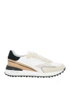 Date D. A.t. E. Man Sneakers Beige Size 9 Leather, Textile Fibers
