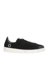 Date D. A.t. E. Man Sneakers Black Size 10 Leather In Black