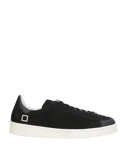 Date D. A.t. E. Man Sneakers Black Size 10 Leather