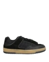 Date D. A.t. E. Man Sneakers Black Size 9 Leather, Textile Fibers