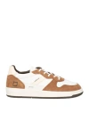 Date D. A.t. E. Man Sneakers Brown Size 9 Leather In Brown
