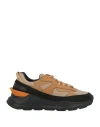 Date D.a.t.e. Fuga Method Beige Black Sneaker In Brown