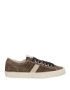 Date D. A.t. E. Man Sneakers Dark Brown Size 9 Leather