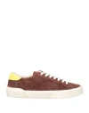 Date D. A.t. E. Man Sneakers Dark Brown Size 9 Leather