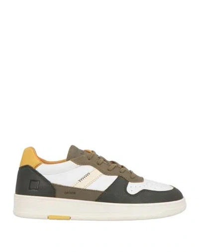 Date D. A.t. E. Man Sneakers Dark Green Size 8 Leather