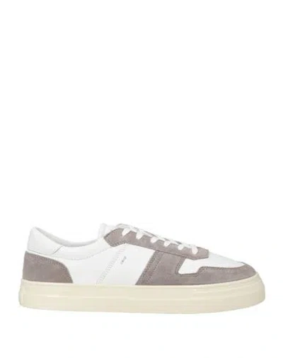 Date D. A.t. E. Man Sneakers Grey Size 7 Leather In Gray
