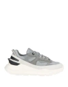 Date D. A.t. E. Man Sneakers Grey Size 9 Leather, Textile Fibers