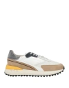 Date D. A.t. E. Man Sneakers Light Grey Size 8 Leather In Gray