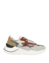Date D. A.t. E. Man Sneakers Light Grey Size 7 Leather, Textile Fibers