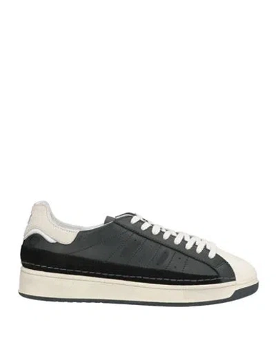 Date D. A.t. E. Man Sneakers Midnight Blue Size 8 Leather