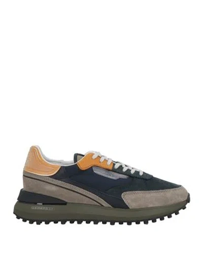 Date Lampo Nylon Sneaker Blue