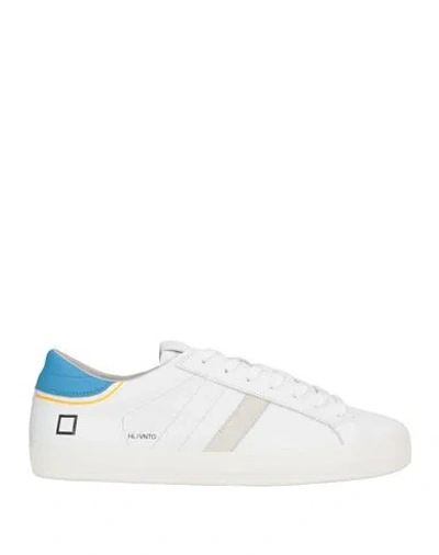 Date D. A.t. E. Man Sneakers Off White Size 11 Leather