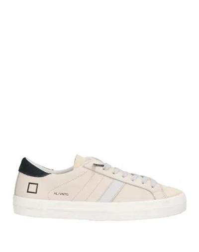 Date D. A.t. E. Man Sneakers Taupe Size 6 Leather In Gray