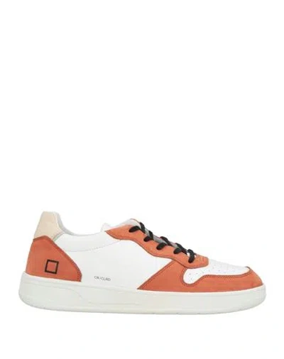 Date D. A.t. E. Man Sneakers White Size 12 Leather