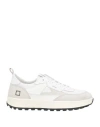 Date D. A.t. E. Man Sneakers White Size 7 Leather, Textile Fibers
