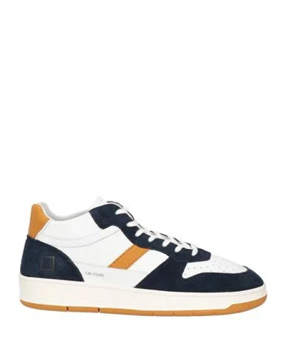 Date D. A.t. E. Man Sneakers White Size 9 Leather In White