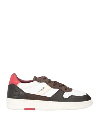Date D. A.t. E. Man Sneakers White Size 9 Leather