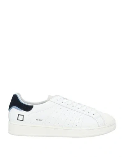 Date D. A.t. E. Man Sneakers White Size 9 Leather