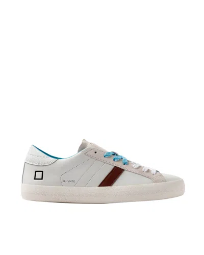Date D. A.t. E. Premium Leather Sneakers For Men In Multi
