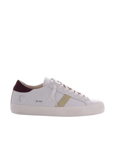 Date D. A.t. E. Premium Leather Sneakers For Women In White