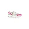 Date Pink Suede Sneaker In Pink