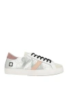 Date D. A.t. E. Woman Sneakers Antique Rose Size 6.5 Leather In Pink