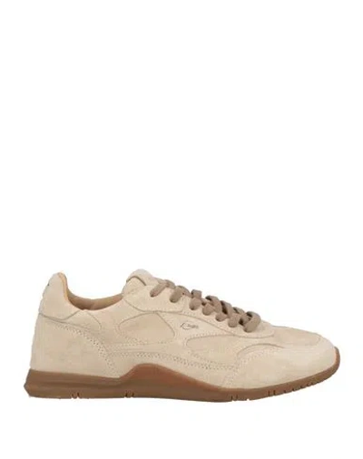 Date D. A.t. E. Woman Sneakers Beige Size 6.5 Leather In Brown