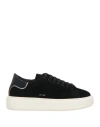 Date D. A.t. E. Woman Sneakers Black Size 6.5 Leather