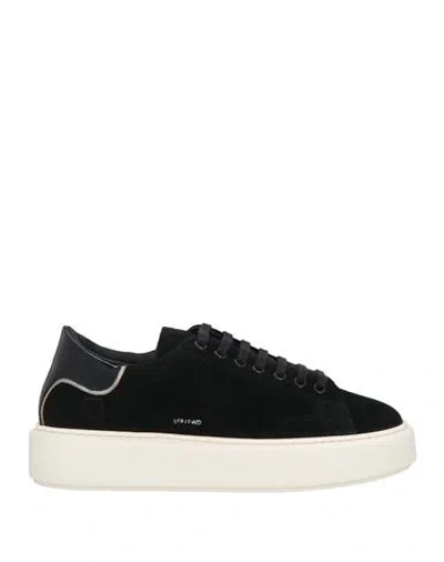 Date D. A.t. E. Woman Sneakers Black Size 6.5 Leather