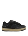 Date D. A.t. E. Woman Sneakers Black Size 6.5 Leather, Textile Fibers