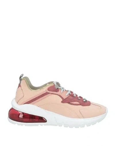Date D. A.t. E. Woman Sneakers Blush Size 7 Leather In Pink