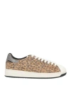 Date D. A.t. E. Woman Sneakers Camel Size 7 Leather In Neutral