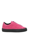 Date D. A.t. E. Woman Sneakers Fuchsia Size 6.5 Leather